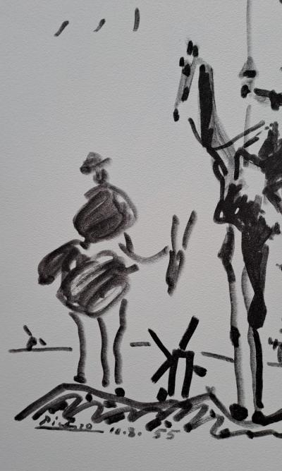 Pablo Picasso (d’après) - Don Quichotte - Impression d’art signée 2