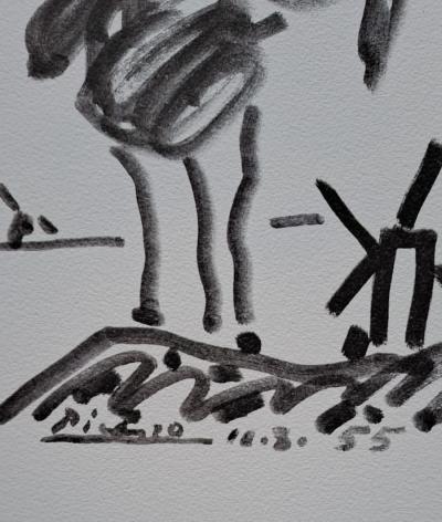 Pablo Picasso (d’après) - Don Quichotte - Impression d’art signée 2