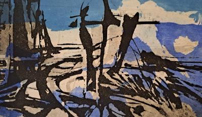 Rudolf Weissauer - Sans titre - Lithographie originale, signée et numérotée 2