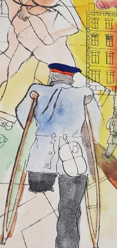 George Grosz - Ecce Homo - lithographie rehaussée 2