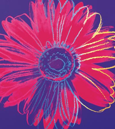 Andy Warhol (after), Daisy, screenprint 2000 2