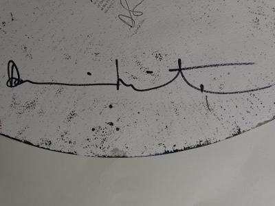 Damien Hirst -  Heart - Requiem, Spin Painting, 2009, hand signed, unique 2