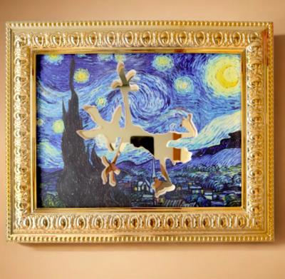 Sagrasse - I’m Sorry Vincent Van Gogh - Résine et poudre de marbre 2