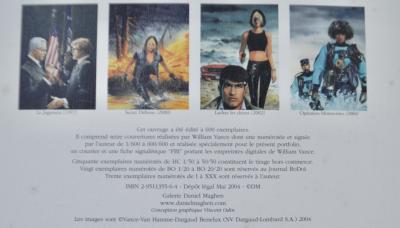 William Vance - XIII Exhibits - Portfolio numéroté et signé 2