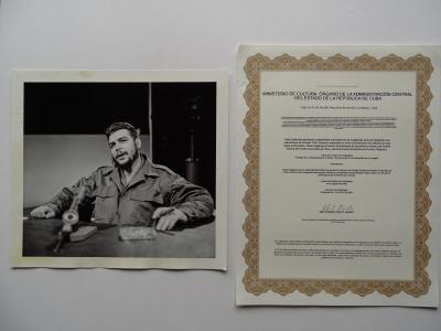 Révolution cubaine - Che Guevara, 1960, Photographie signée 2