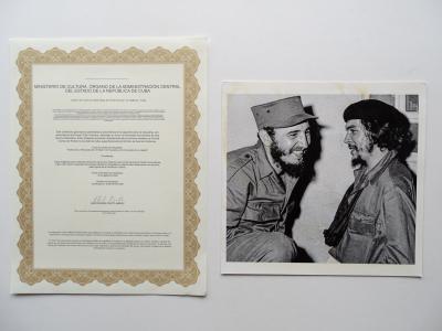Révolution cubaine - Fidel Castro et Che Guevara, 1979, photographie 2