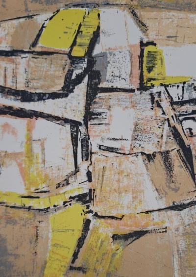 Orlando Pelayo - Composition I - Lithographie originale 2