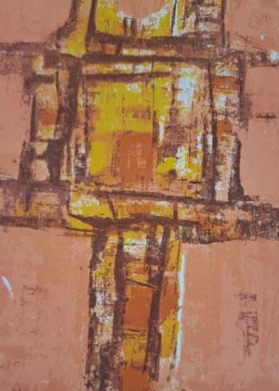 Orlando Pelayo - Composition III - Lithographie originale 2