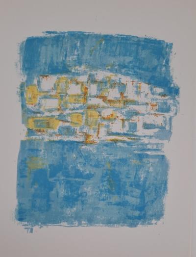 Orlando Pelayo - Composition IV - Lithographie originale 2
