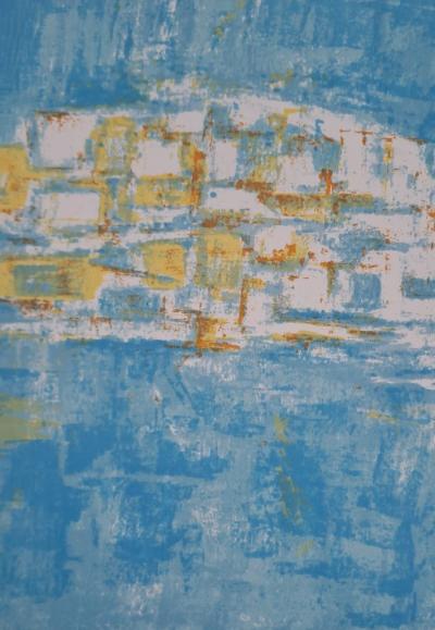 Orlando Pelayo - Composition IV - Lithographie originale 2