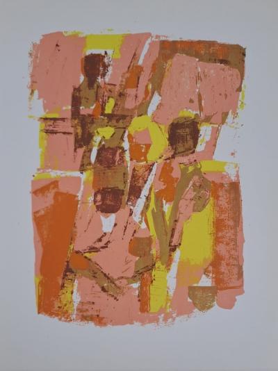 Orlando Pelayo - Composition VII - Lithographie originale 2
