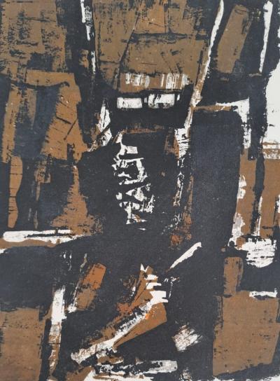 Orlando Pelayo - Composition XI - Lithographie originale 2