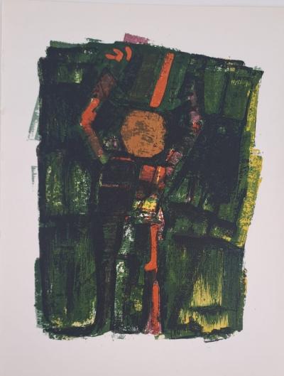 Orlando Pelayo - Composition XIII - Lithographie originale 2