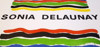 Sonia Delaunay - Avec moi-même - Lithographie 1970 2