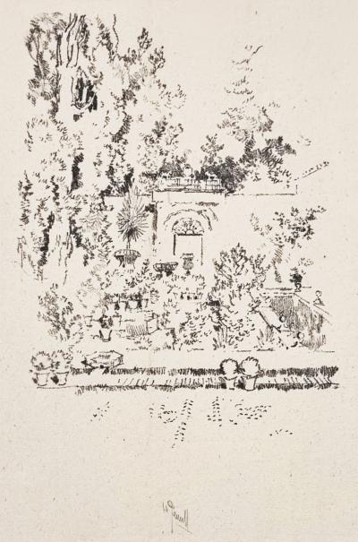 Joseph Pennell, Alhambra, gravure originale signée, 1896 2