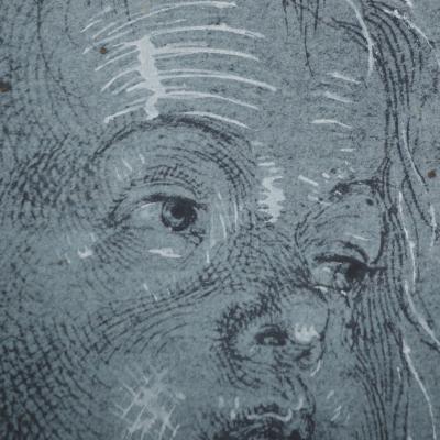 Albert DURER (d’après) - Enfant de profil - Lithographie signée 2