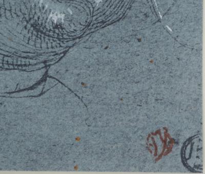 Albert DURER (d’après) - Enfant de profil - Lithographie signée 2