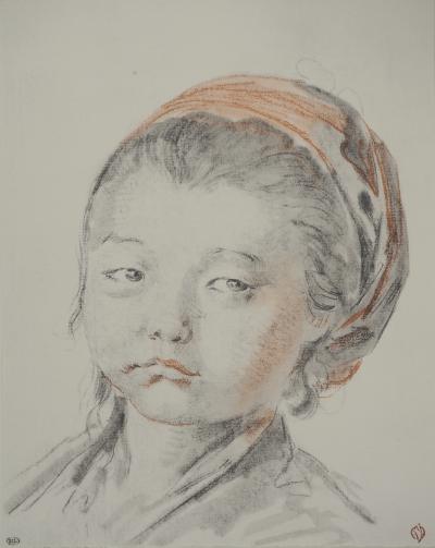 Jean-Baptiste LEPRINCE (d’après) - Petite-fille russe, Lithographie 2