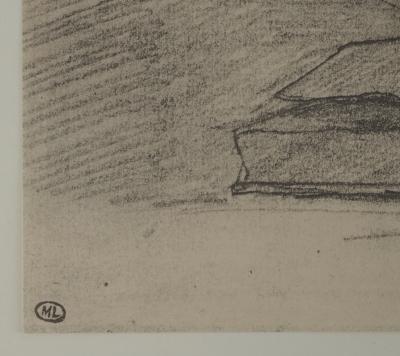 Gustave COURBET (d’après) - Jeune fille endormie, Lithographie 2