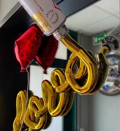Sagrasse - Crazy For You Gold - Résine et poudre de marbre 2