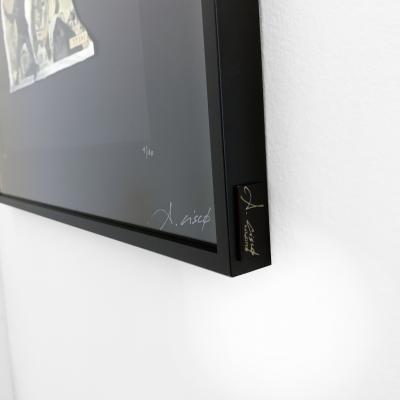 Cisco - stop, 2026 - Acrylique sur billet 2