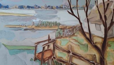 Toussaint d’Orcino - La manade - Lithographie originale 2