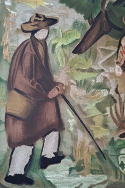 Toussaint d’Orcino - La rencontre - Lithographie originale 2