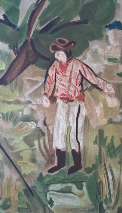 Toussaint d’Orcino - La rencontre - Lithographie originale 2