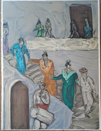 Toussaint d’Orcino - Le tambourinaire - Lithographie originale 2