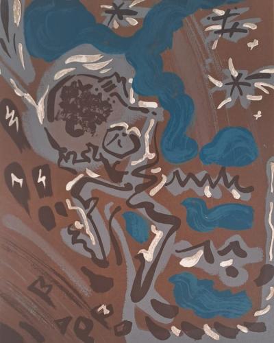 André Masson - Composition IV - Lithographie originale 2