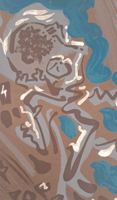 André Masson - Composition IV - Lithographie originale 2