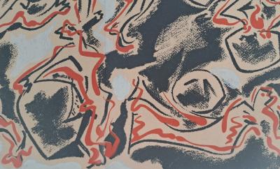 André Masson - Composition V - Lithographie originale 2