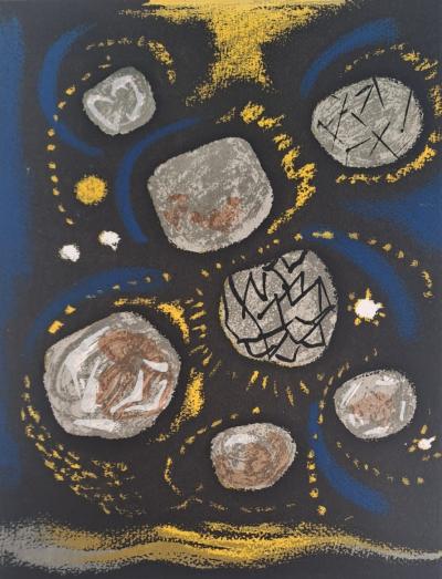 André Masson - Météorites - Lithographie originale 2