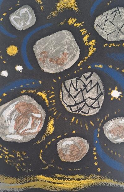 André Masson - Météorites - Lithographie originale 2