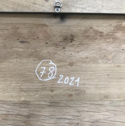 Jérôme MESNAGER - Hamac , 2021 - Acrylique sur bois signée 2