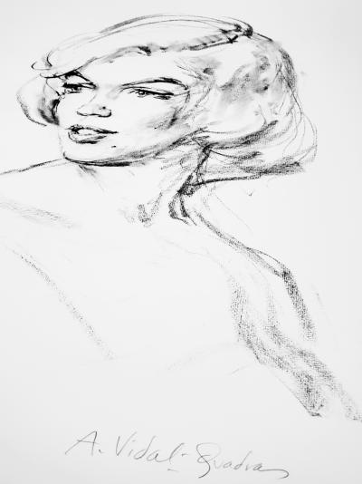 Alejo Vidal Quadras - Marilyn Monroe - lithographie signée, 1960 2