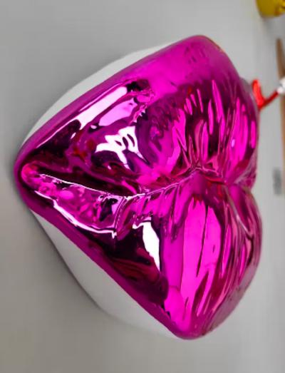 Sagrasse - Kiss Fushia - Résine et poudre de marbre 2