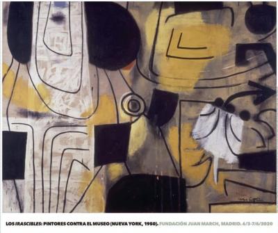 Adolph Gottlieb (d’après) - Figurations de Clangor - Affiche 2