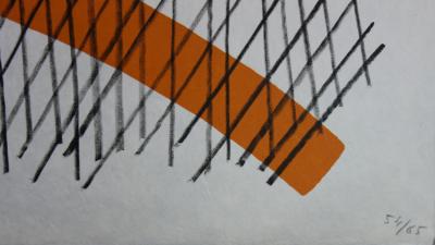 Berto LARDERA : Fleur de Fer - Lithographie originale Signée 2