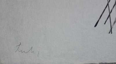 Berto LARDERA : Fleur de Fer - Lithographie originale Signée 2