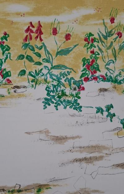 Jules Cavailles - Fleurs sauvages - Lithographie originale 2