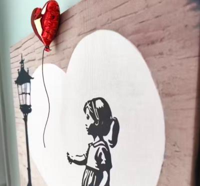 Sagrasse - Innocent Love - Acrylique sur bois 2