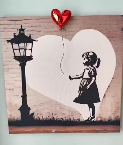 Sagrasse - Innocent Love - Acrylique sur bois 2