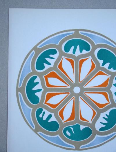Henri MATISSE (nachher) - Rosace, 1958 - Farblithografie 2