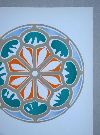 Henri MATISSE (nachher) - Rosace, 1958 - Farblithografie 2