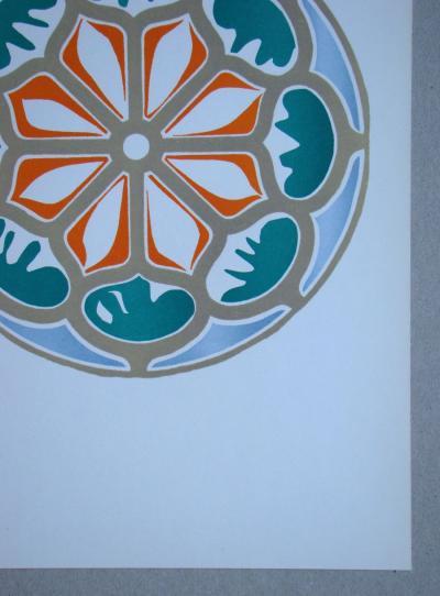 Henri MATISSE (nachher) - Rosace, 1958 - Farblithografie 2