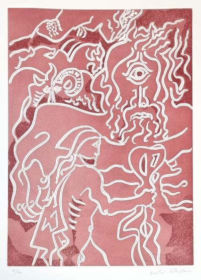 André Masson, Cyclope (l’Odyssée), eau-forte, 1978 2