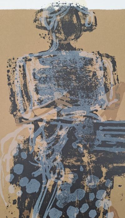 Paul Guiramand - Le soldat à cheval - Lithographie originale 2