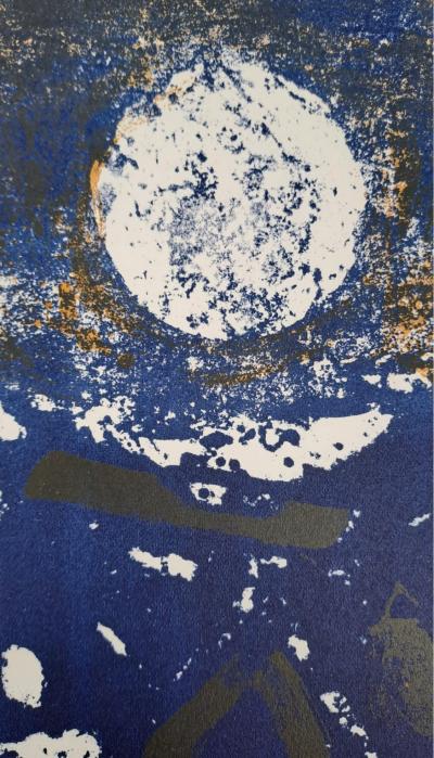 Paul Guiramand - Nuit bleue - Lithographie originale 2