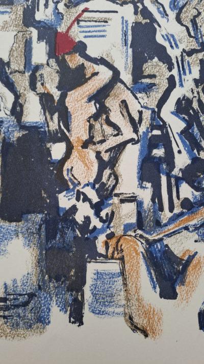Alexandre Garbell - Champs de bataille - Lithographie originale 2